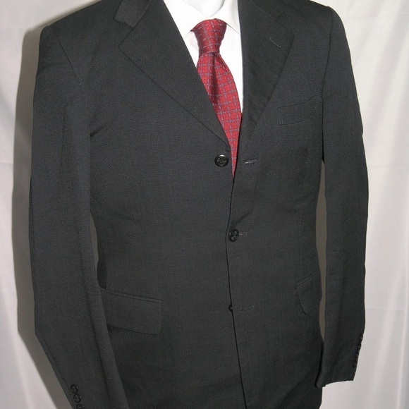 Moschino Japanese Market Three Button Suit 38R 32W - Picture 6 of 12